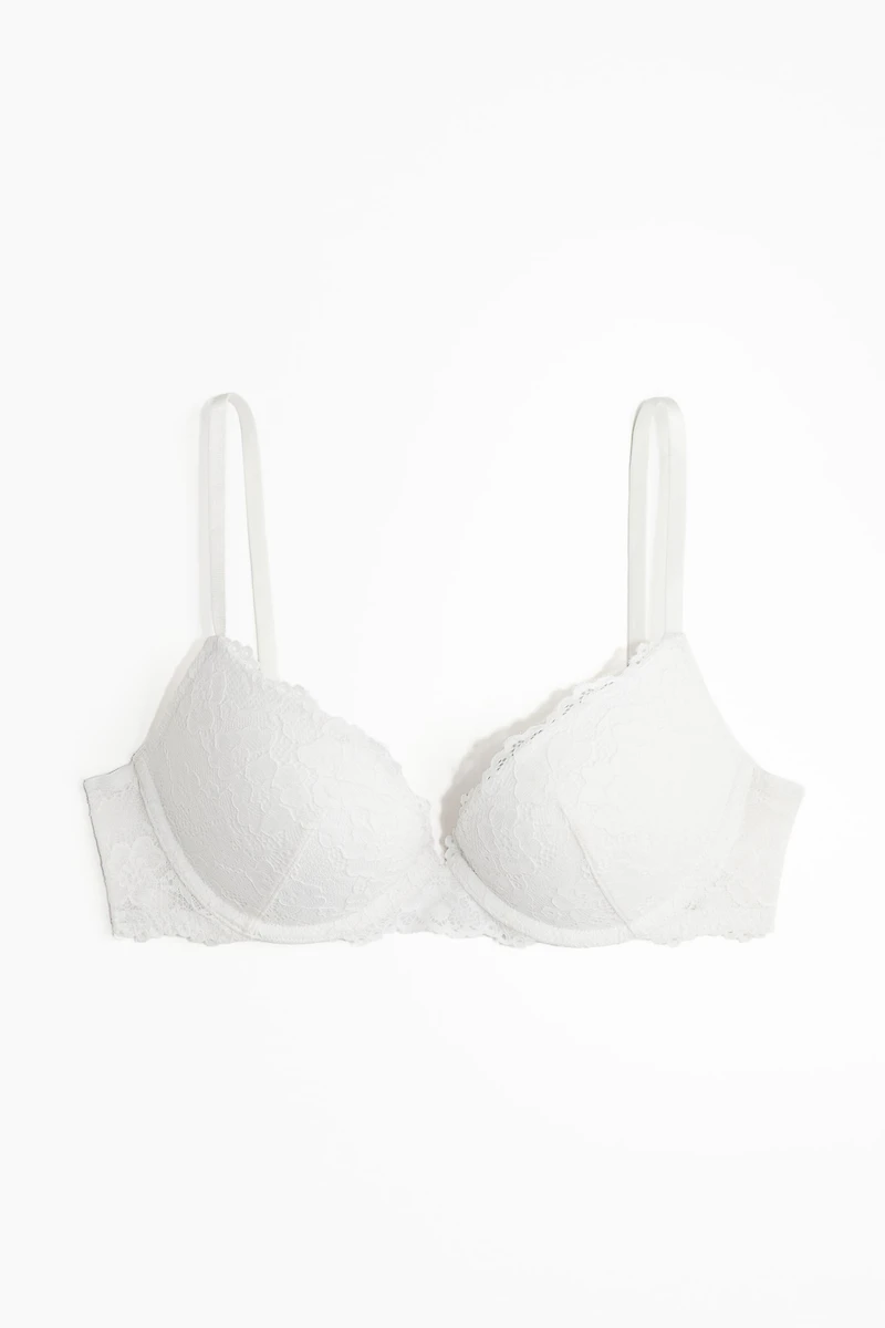 Soutien-gorge super pigeonnant en dentelle