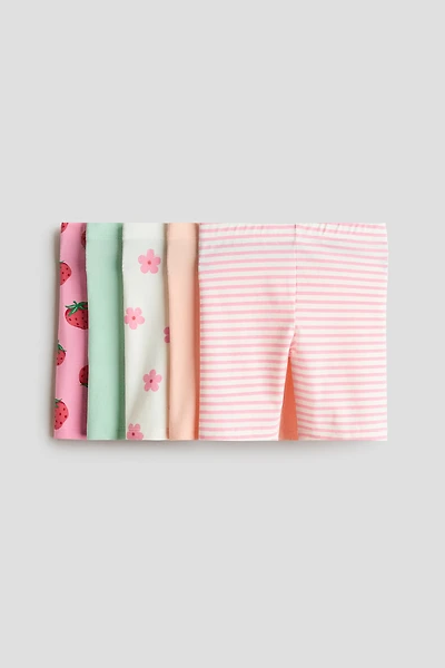5-Pack Cotton Bike Shorts