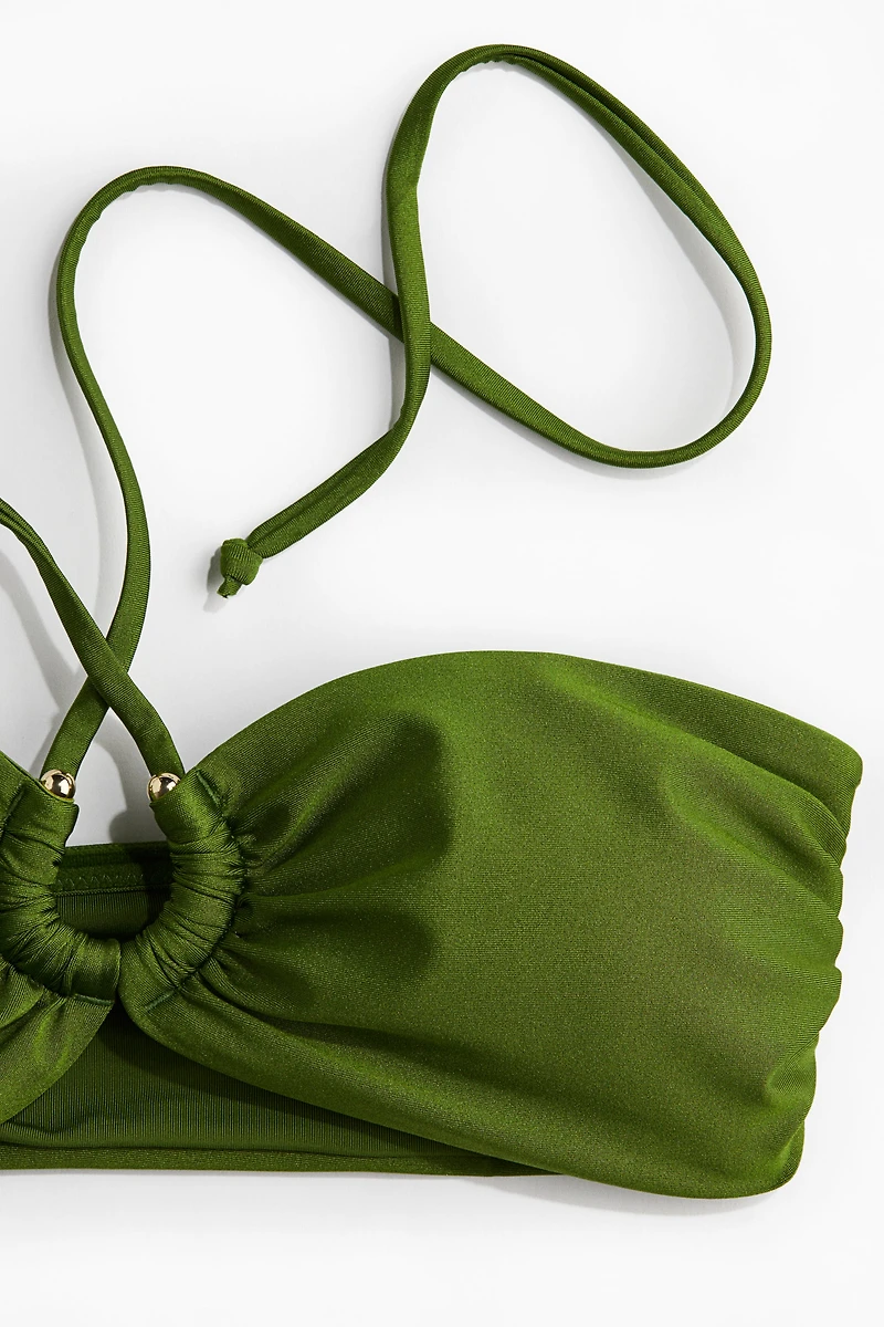 Padded Halterneck Bikini Top