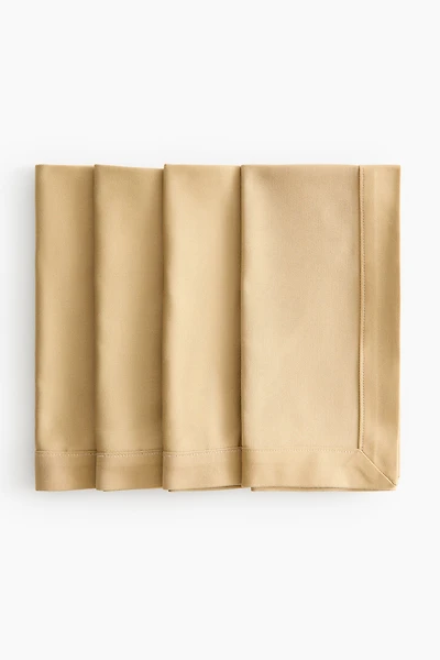 4-Pack Damask Napkins