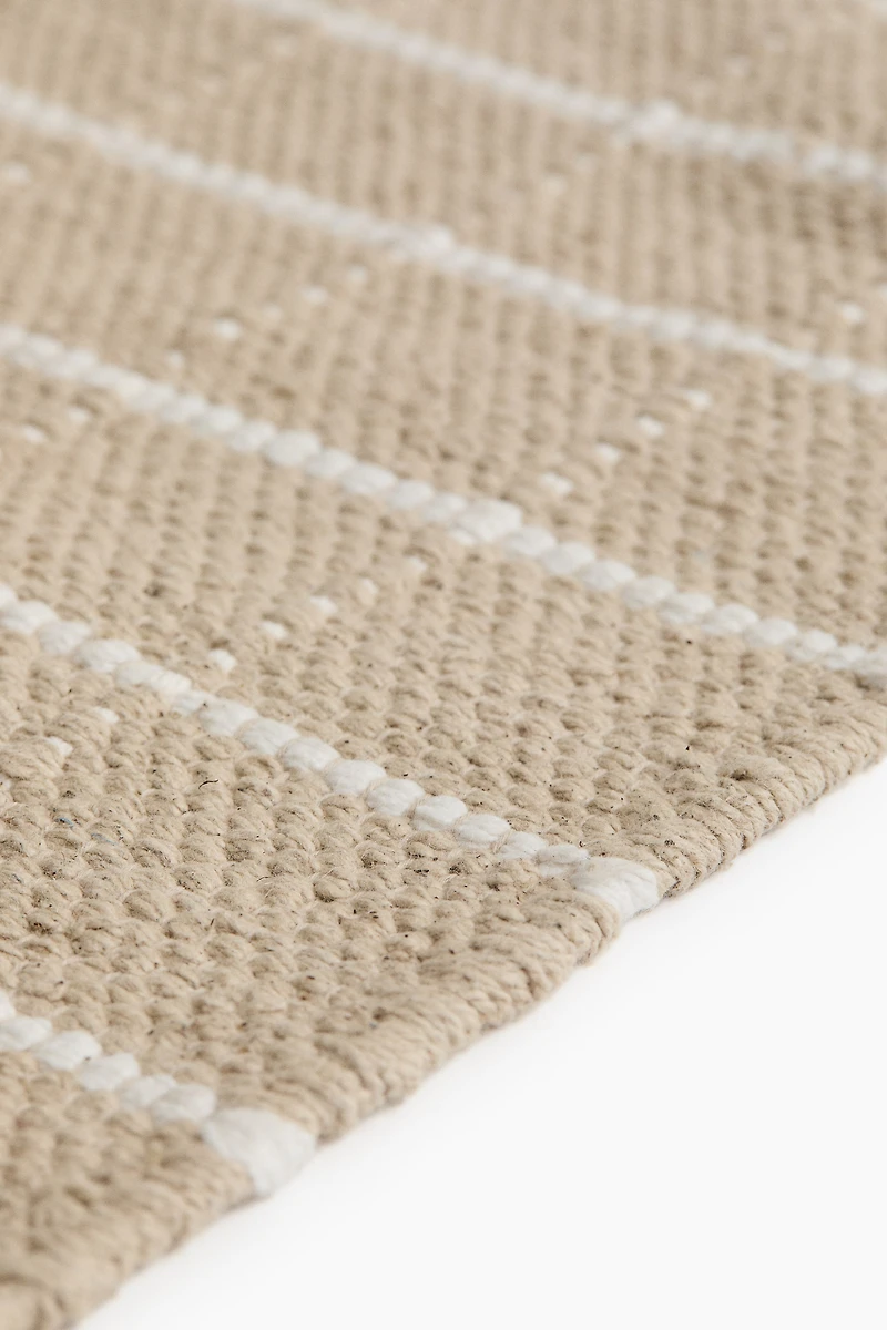 Grand tapis en coton