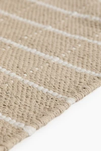 Grand tapis en coton
