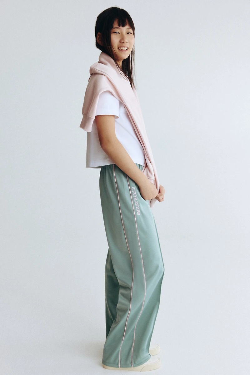 Pantalon de survêtement à jambes larges