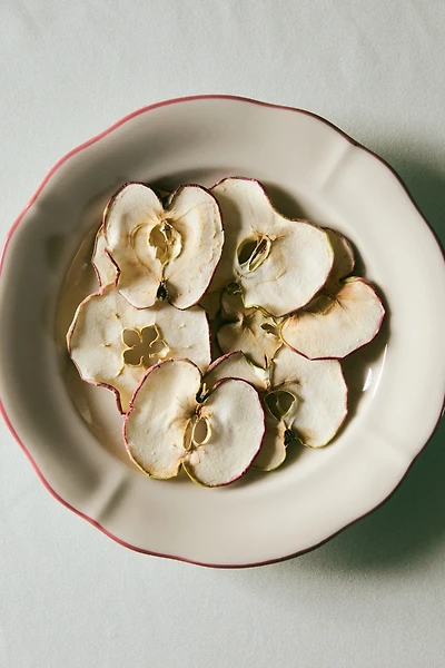 Lot de 2 petites assiettes en grès cérame