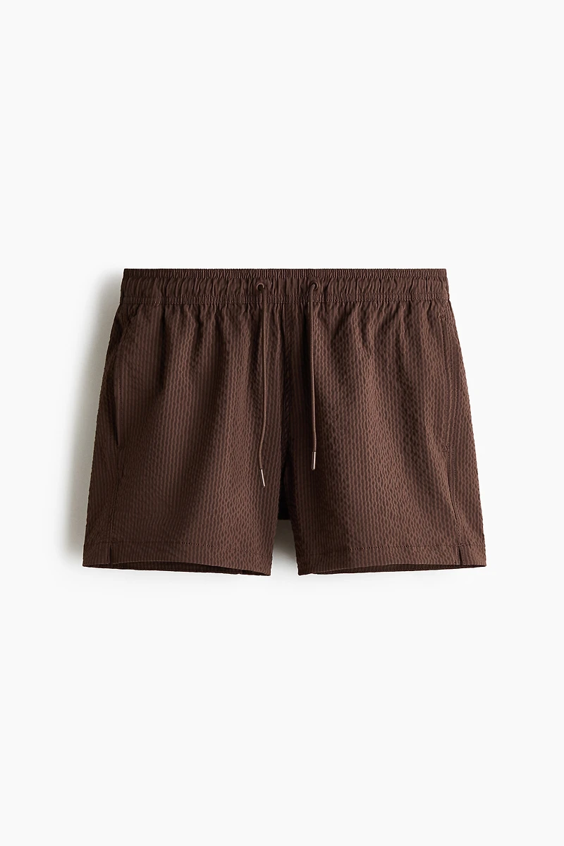 Seersucker Swim Shorts