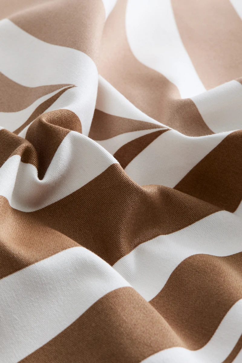 Printed Satin Cushion Cover