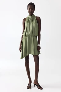 Dress with Asymmetric Skirt