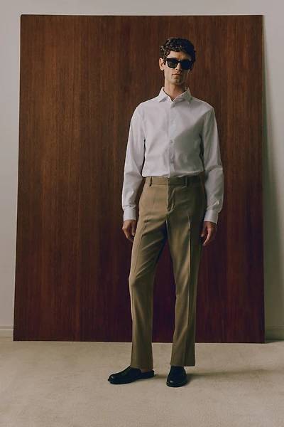 Chemise près du corps en coton