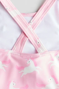 Ruffle-Trimmed Swimsuit