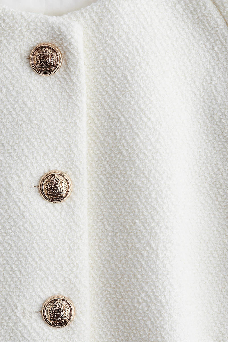 Button-Front Top