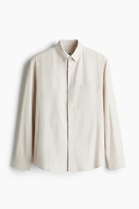 Chemise texturée classique