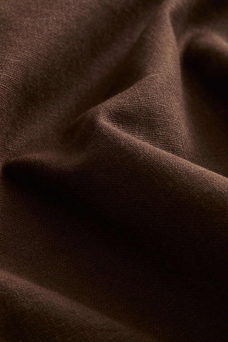 Linen-blend Cushion Cover