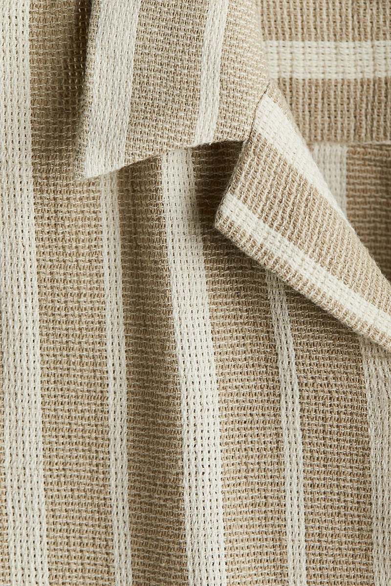 Regular-Fit Textured Resort Shirt