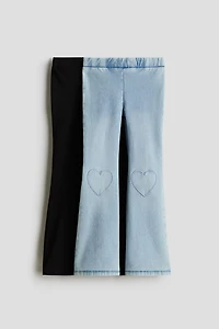 2-pack Flared Jeggings