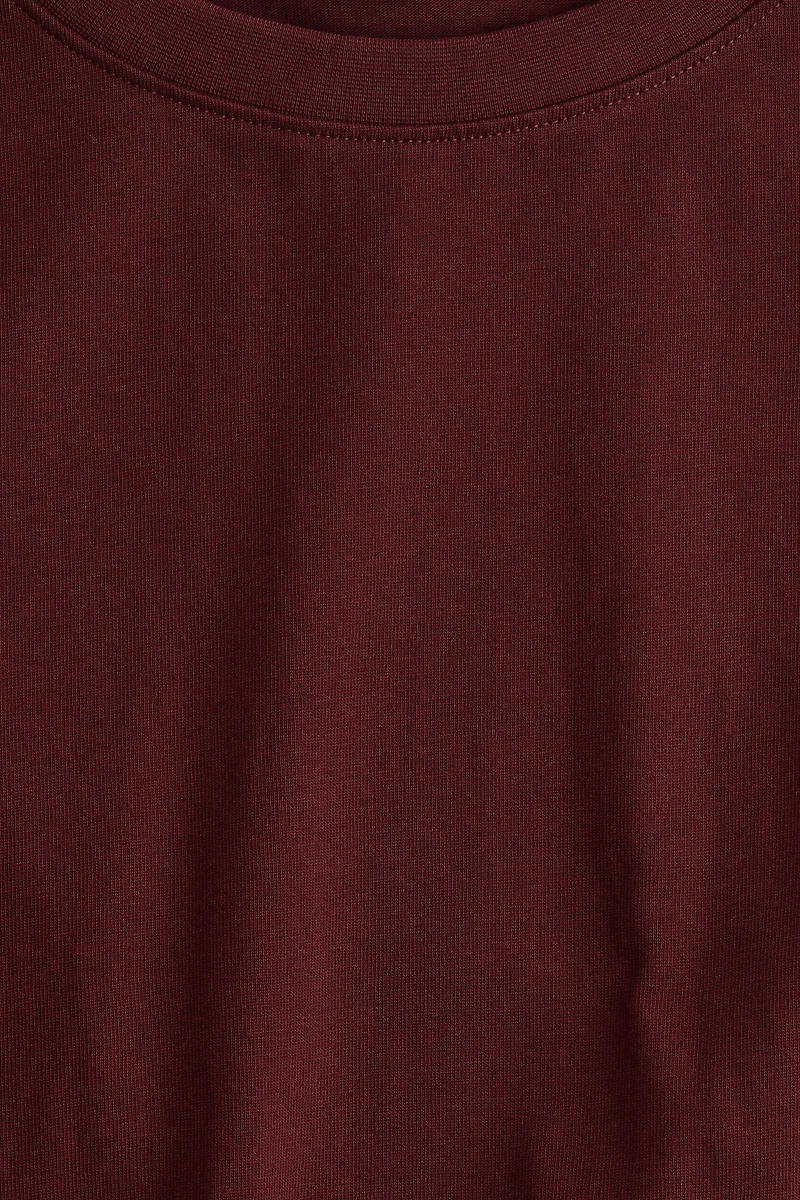 Defined-Waist T-Shirt Dress