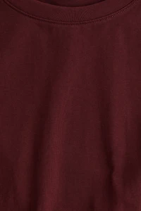 Defined-Waist T-Shirt Dress