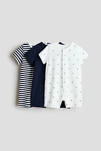 Lot de 3 pyjamas courts