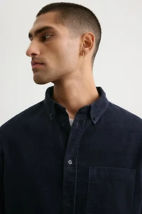 Regular-Fit Corduroy Shirt