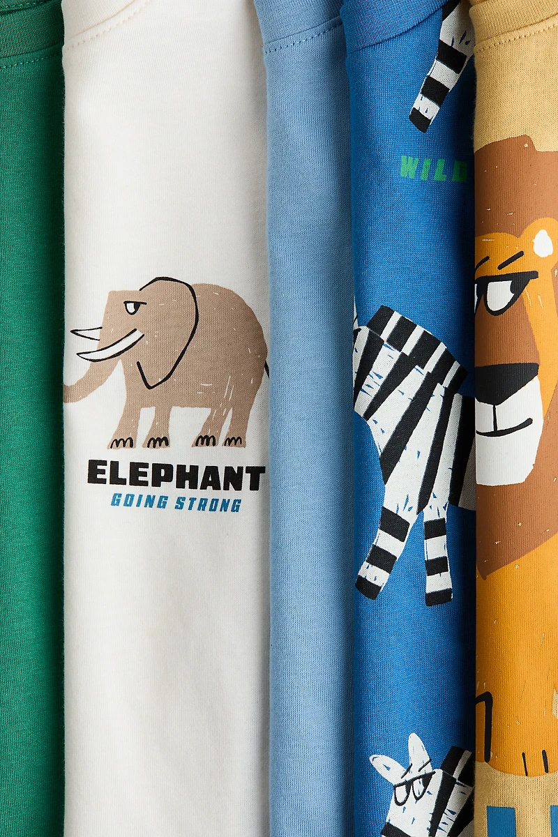 5-pack Jersey T-shirts