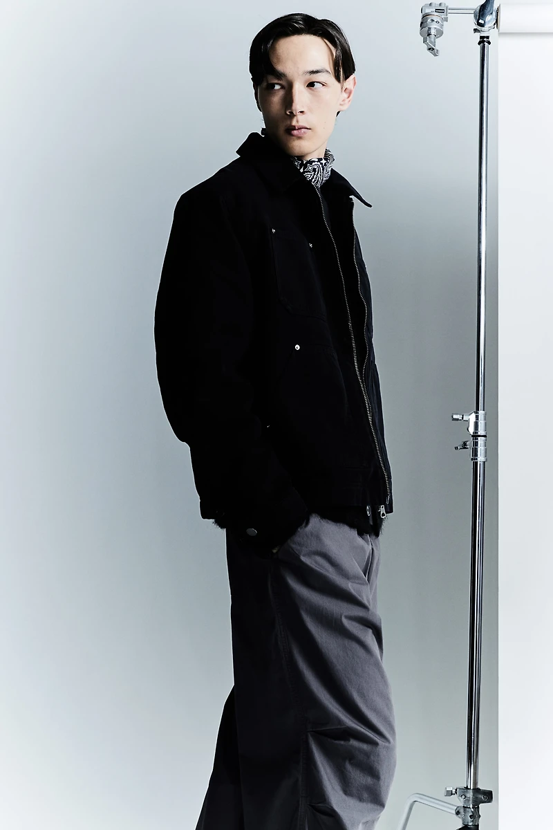 Loose Fit Parachute Pants