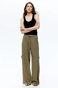 Cargo Drawstring Pants