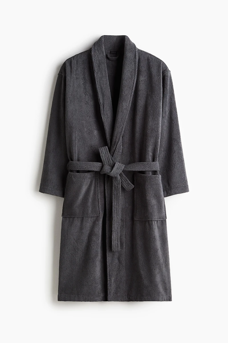 Cotton Terry Bathrobe