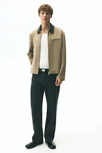 Veste classique avec col