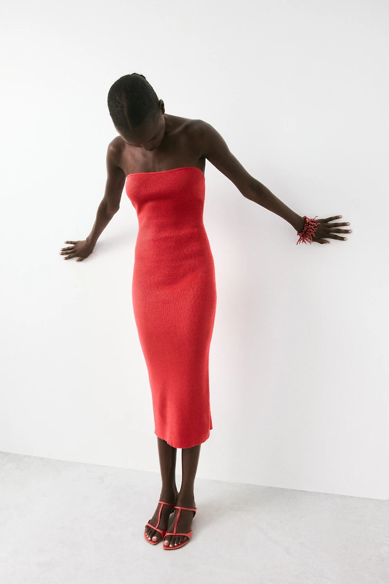 Ribbed Tube Dress