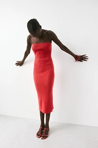 Ribbed Tube Dress