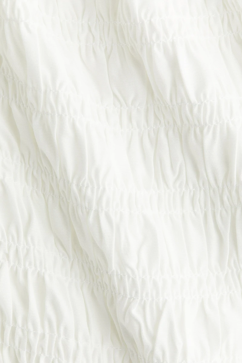 Blouse en nid d'abeille