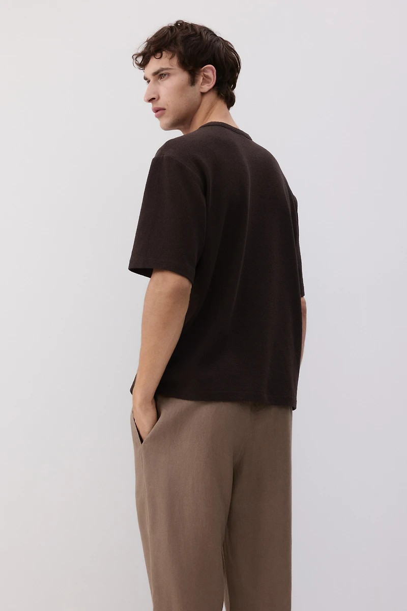 Regular-Fit Linen Pants