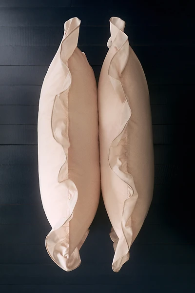 2-Pack Ruffle-Trimmed Pillowcases