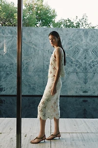 Heeled Suede Sandals