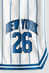 Short de basket en filet