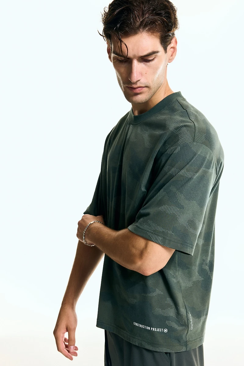 Boxy Sports T-Shirt with DryMove™