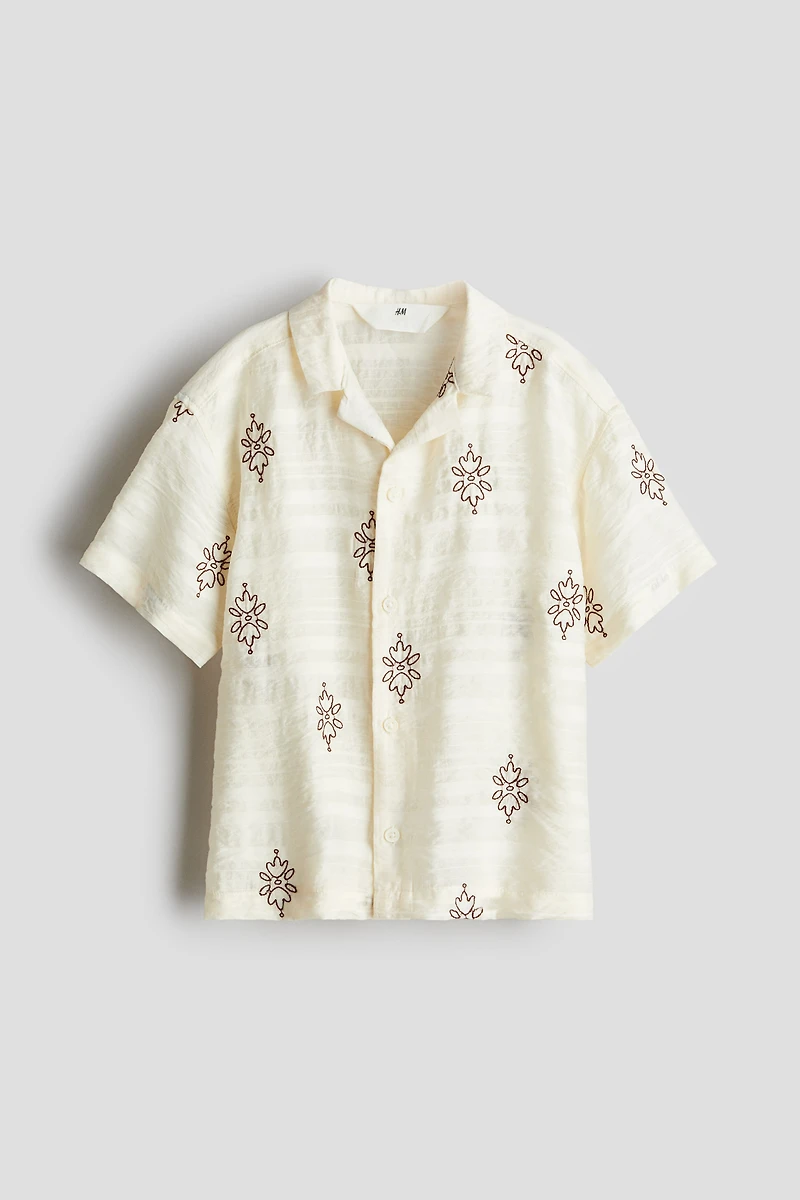 Embroidered Resort Shirt
