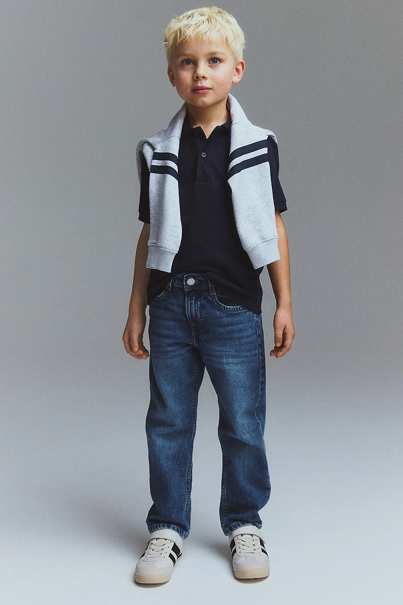 Cotton Pique Polo Shirt