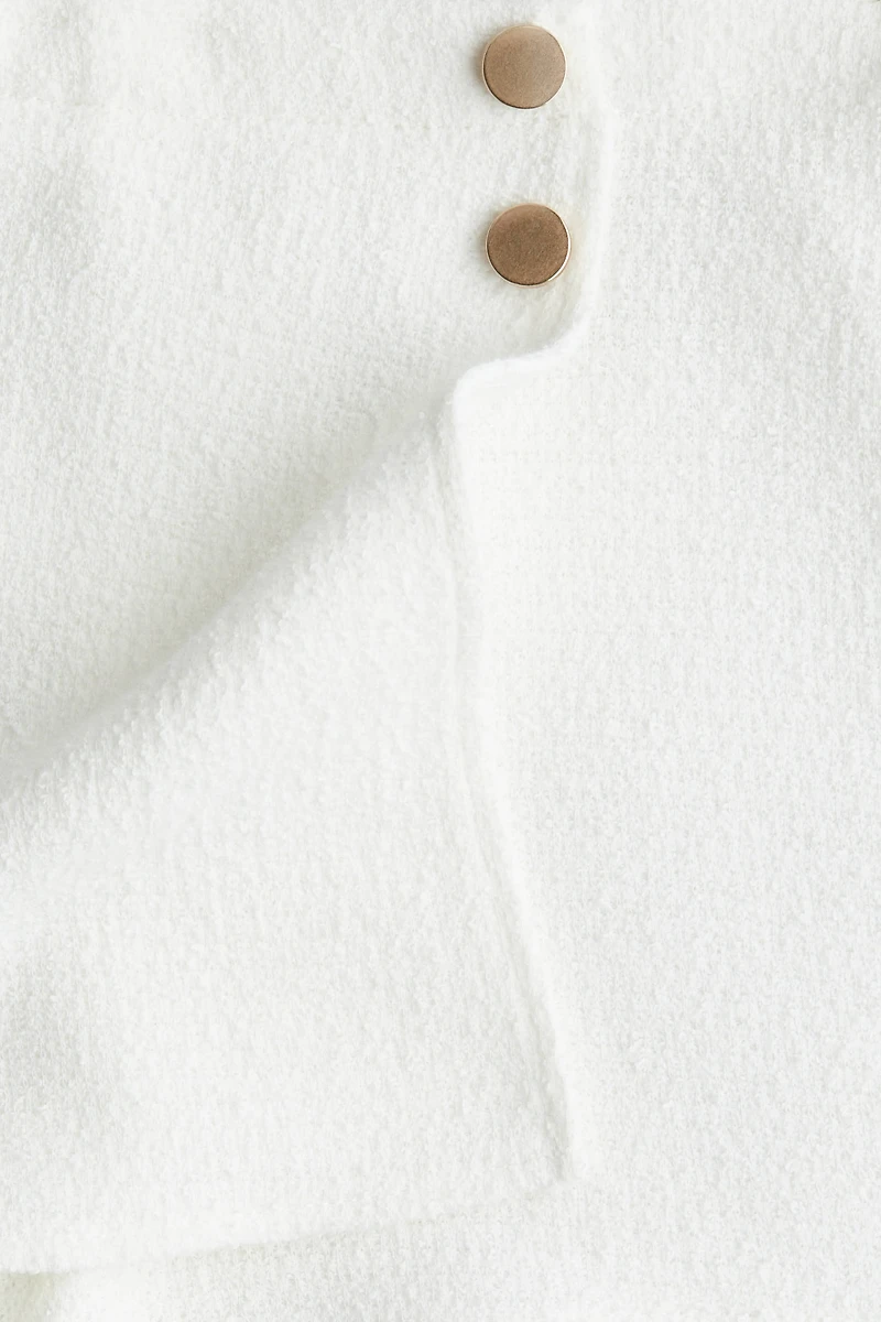 Jupe-short texturée