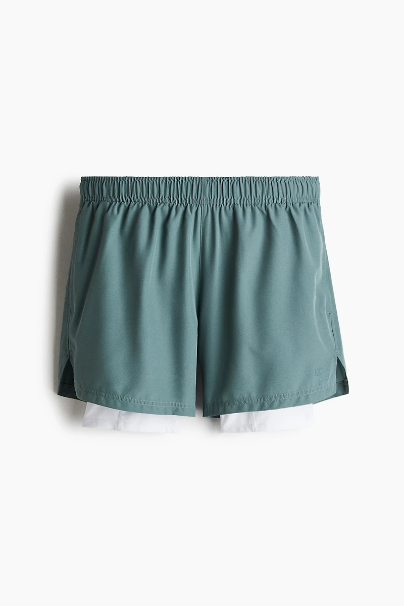Double-Layered Sports Shorts with DryMove™