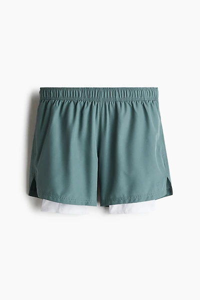 Double-Layered Sports Shorts with DryMove™