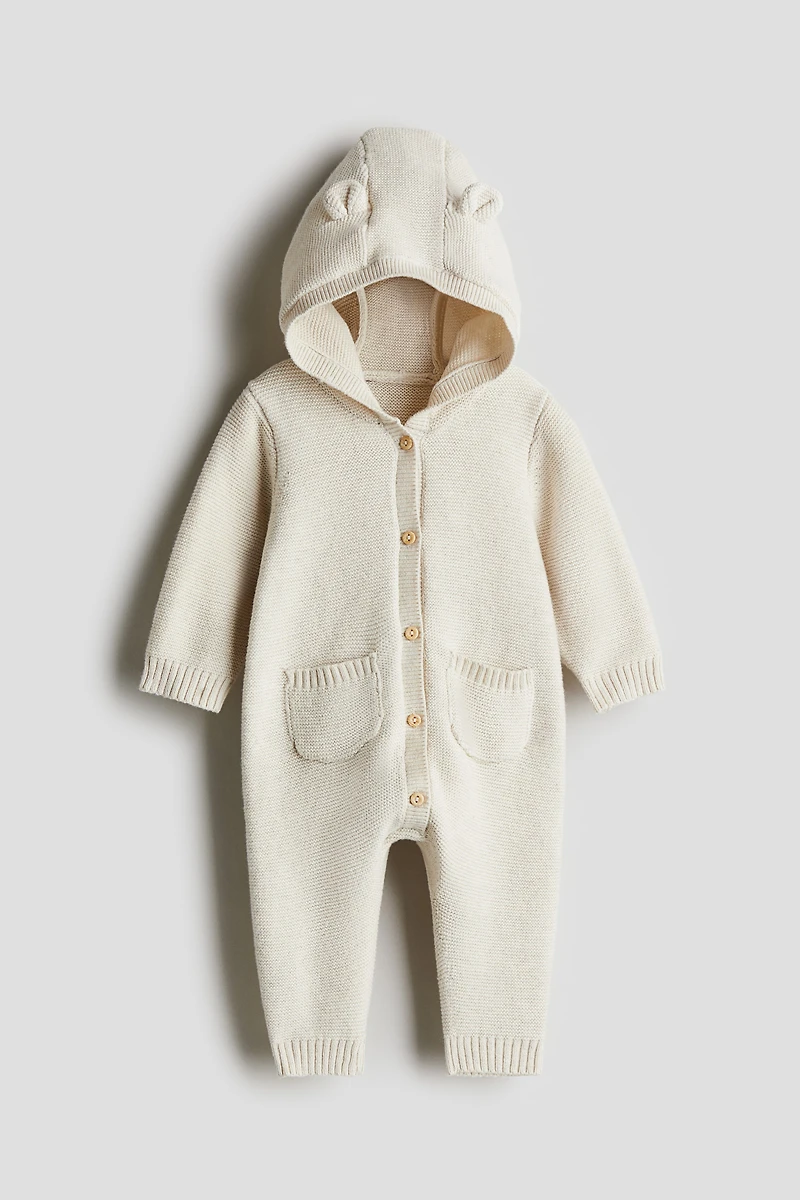 Combinaison en tricot de coton