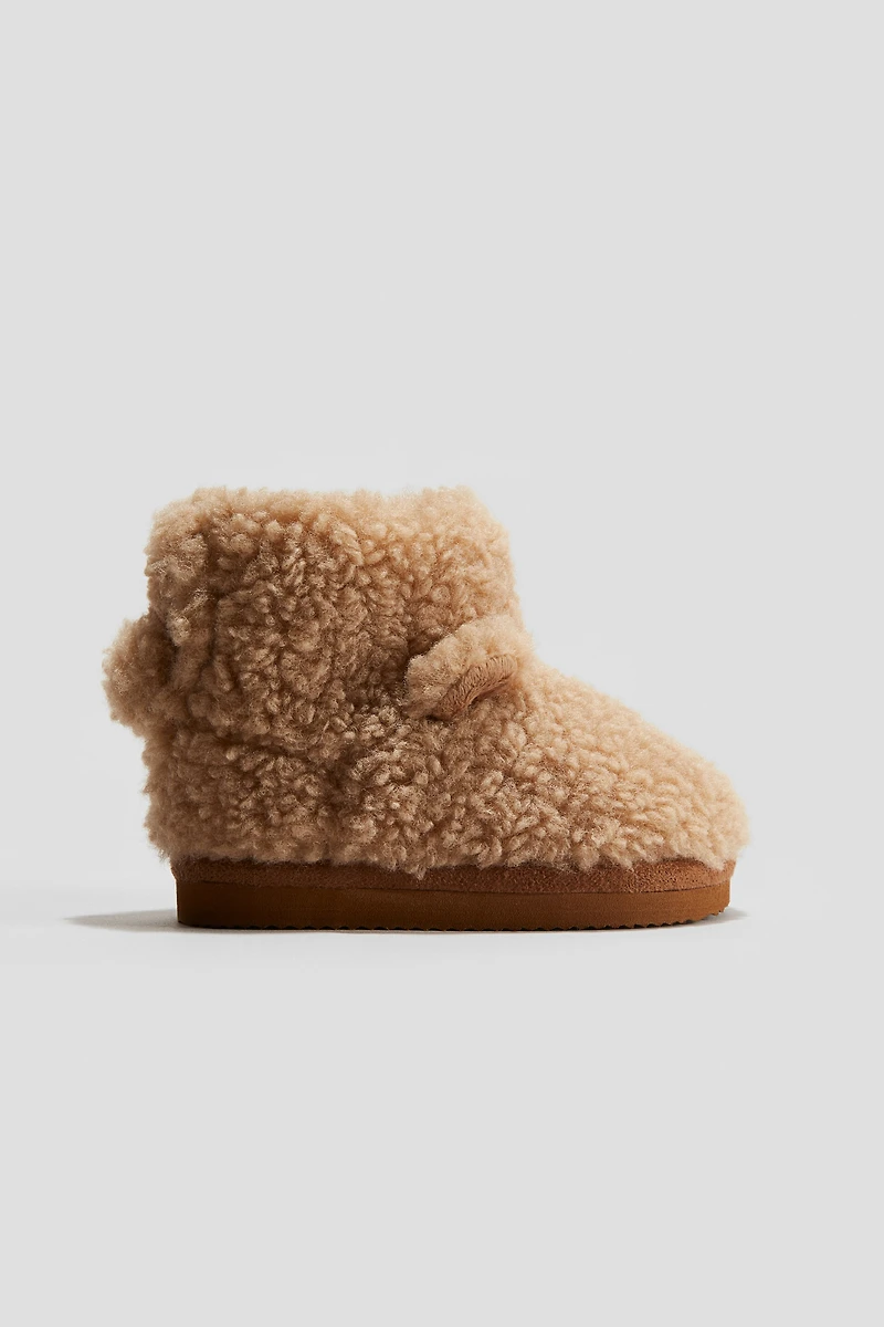 Fluffy-Lined Boots