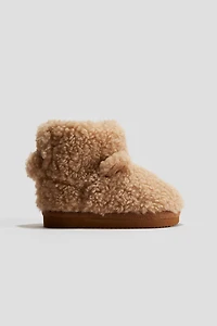 Fluffy-Lined Boots