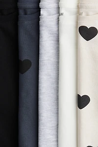 Lot de 5 T-shirts en coton