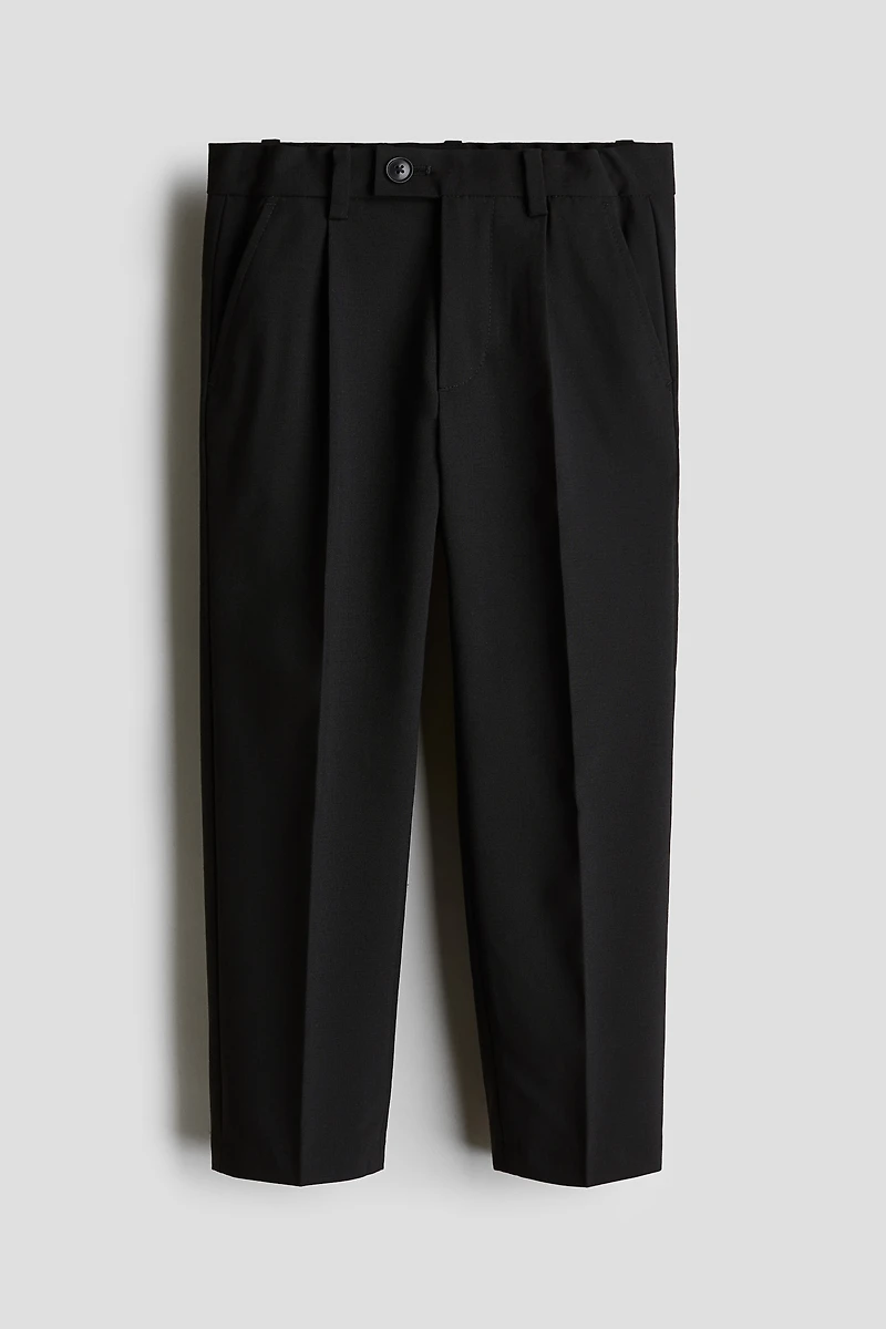 Pantalon de costume en laine mélangée