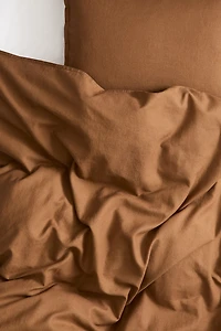 Linen-blend Twin Duvet Cover Set