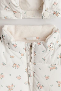 Manteau en duvet déperlant