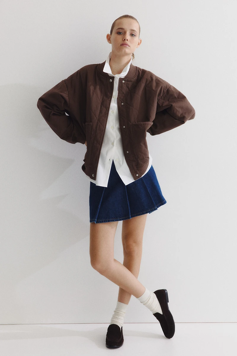 Blouson aviateur matelassé