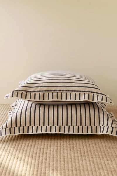 Linen-Blend Cushion Cover