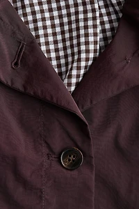 Veste ample à effet bouffant au bas